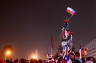 Chile supporters Copa America 2015